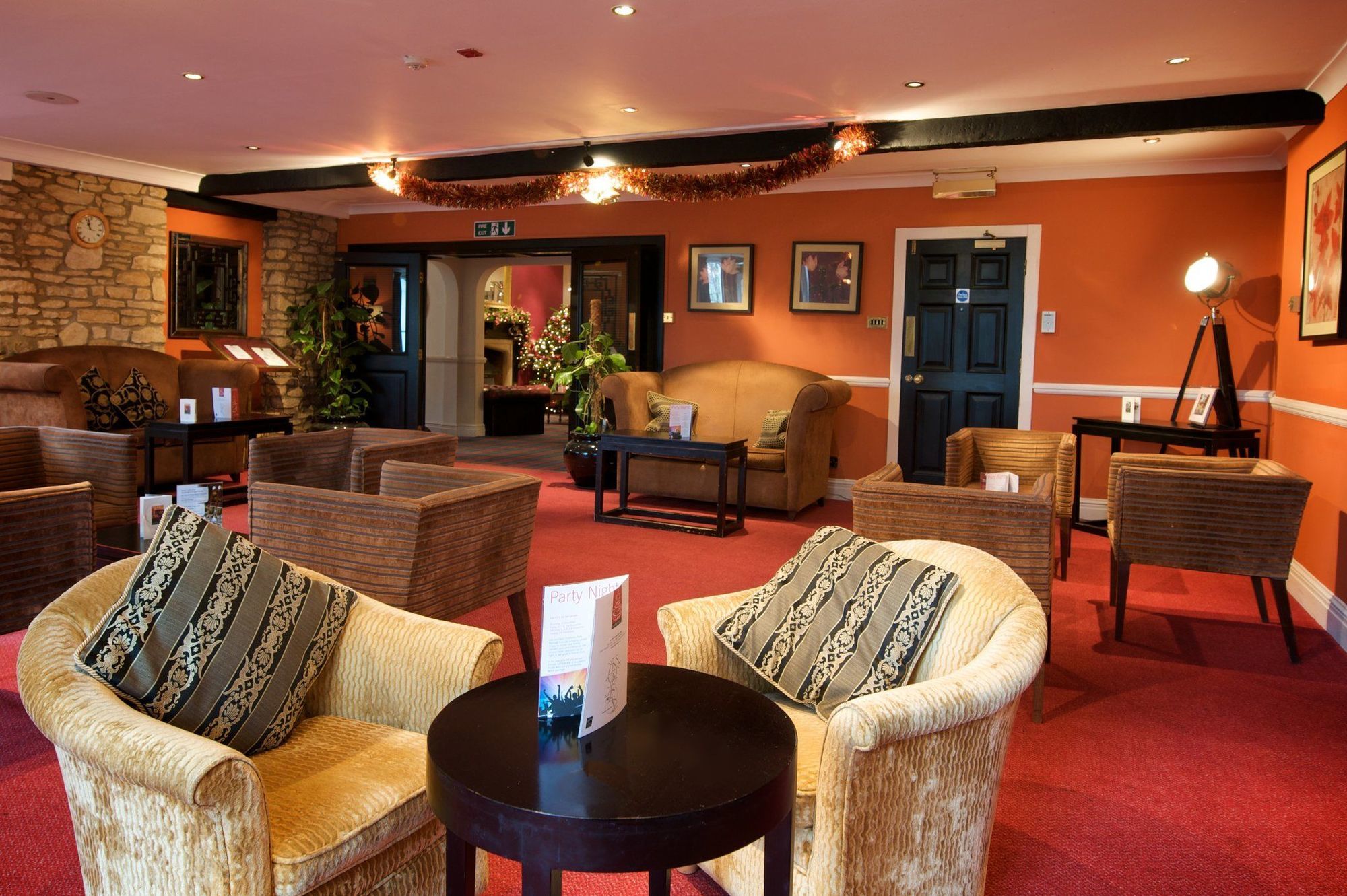 Mercure Oxford Hawkwell House Hotel Ресторан фото